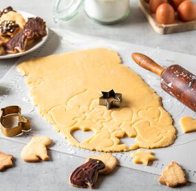 Einfache Ausstechplätzchen