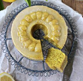 Saftiger Zitronenkuchen