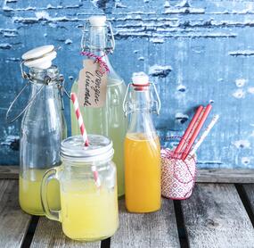 Sirup für Orangenlimonade