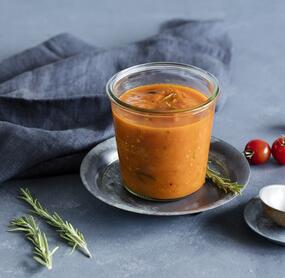 Einfach Strandgut: Tomatensugo