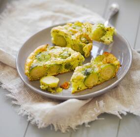 Würziges Rosenkohlomelett