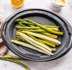 Spargel, Varoma, Zitrone, Topshot