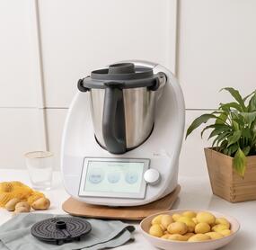 Messerabdeckung Thermomix®, Kartoffeln, Teller