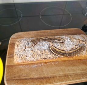 Bananenbrot ohne Zucker