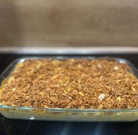 Spätzle-Auflauf "Cheese & Onion"