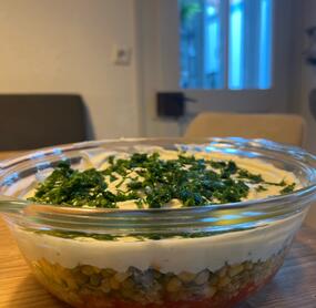 Übernacht-Salat - vorbereitet in 15 Minuten