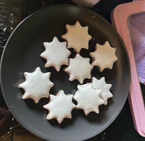 Klassische Zimtsterne