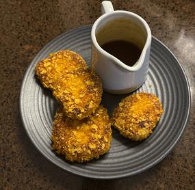 Chicken Nuggets mit süßsaurer Soße