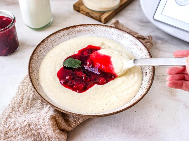 High-Protein-Grießpudding