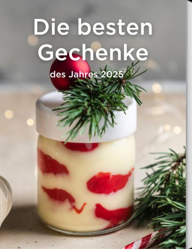 Die besten Geschenke des Jahres 2025
