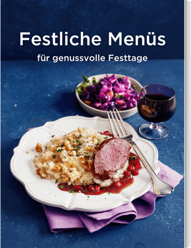 Festliche Menüs