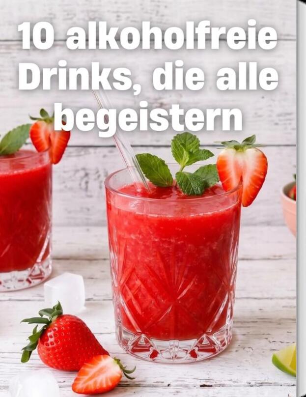 10 Drinks ohne Alkohol, die alle begeistern