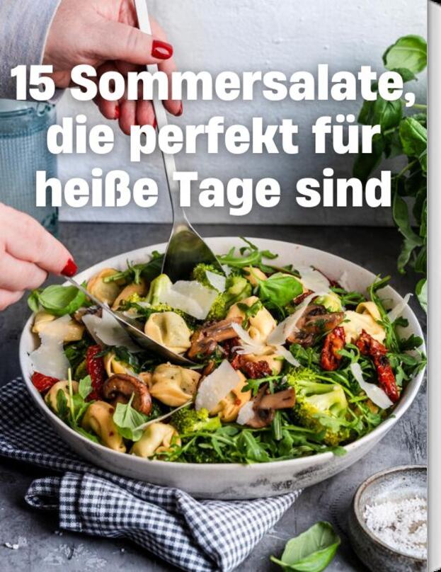 15 Sommersalate, die perfekt für heiße Tage sind