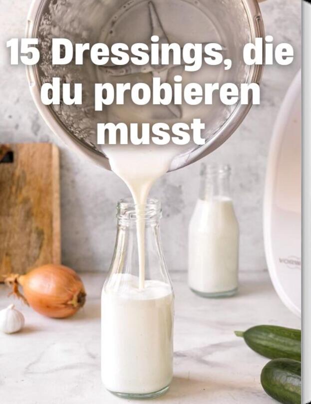 10 Salat-Dressings die du probieren musst