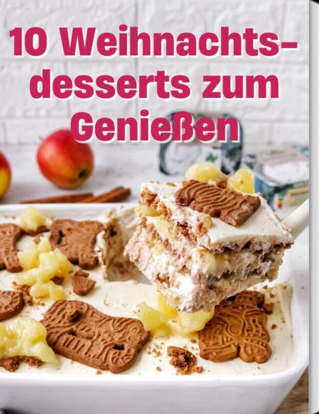 10 Weihnachtsdesserts zum Genießen
