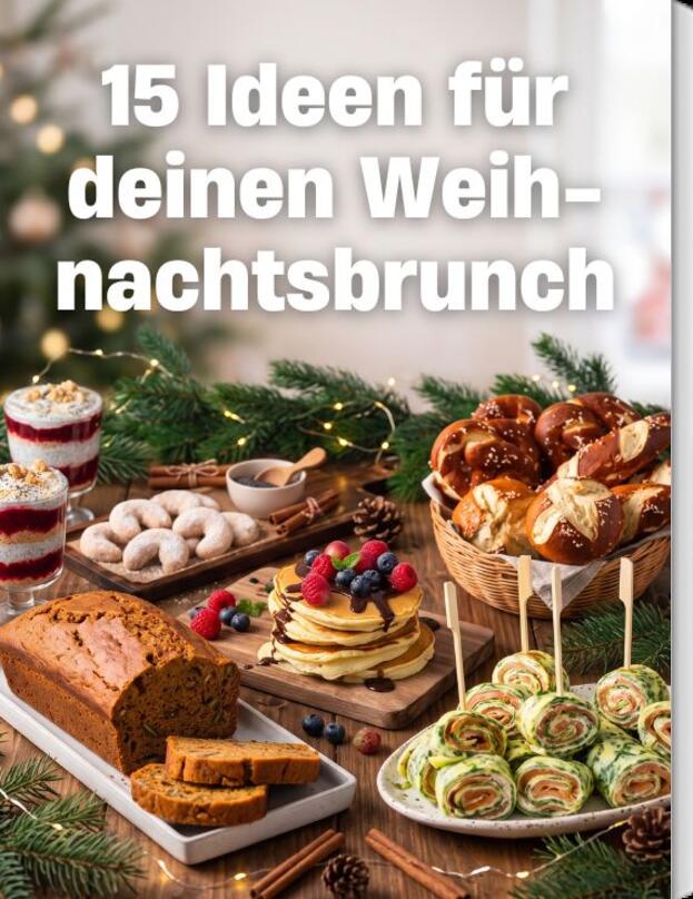 15 Ideen für deinen Weihnachtsbrunch