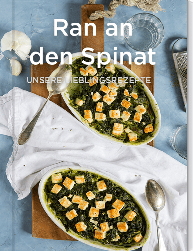 Ran an den Spinat