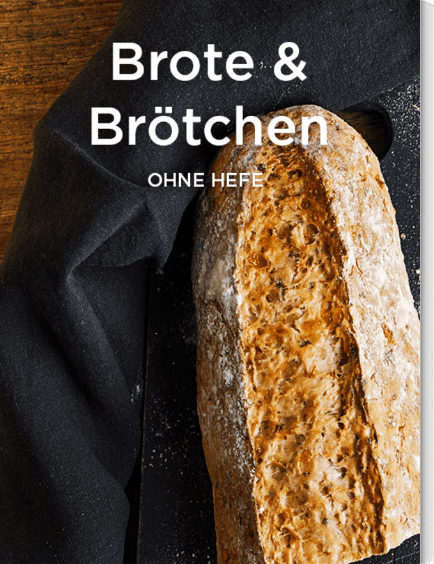 Brote & Brötchen ohne Hefe