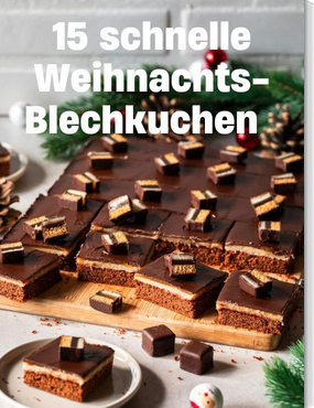 15 schnelle Weihnachts-Blechkuchen 🎄