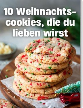 10 Weihnachtscookies, die du lieben wirst! 