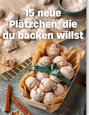 15 neue Plätzchen, die du backen willst