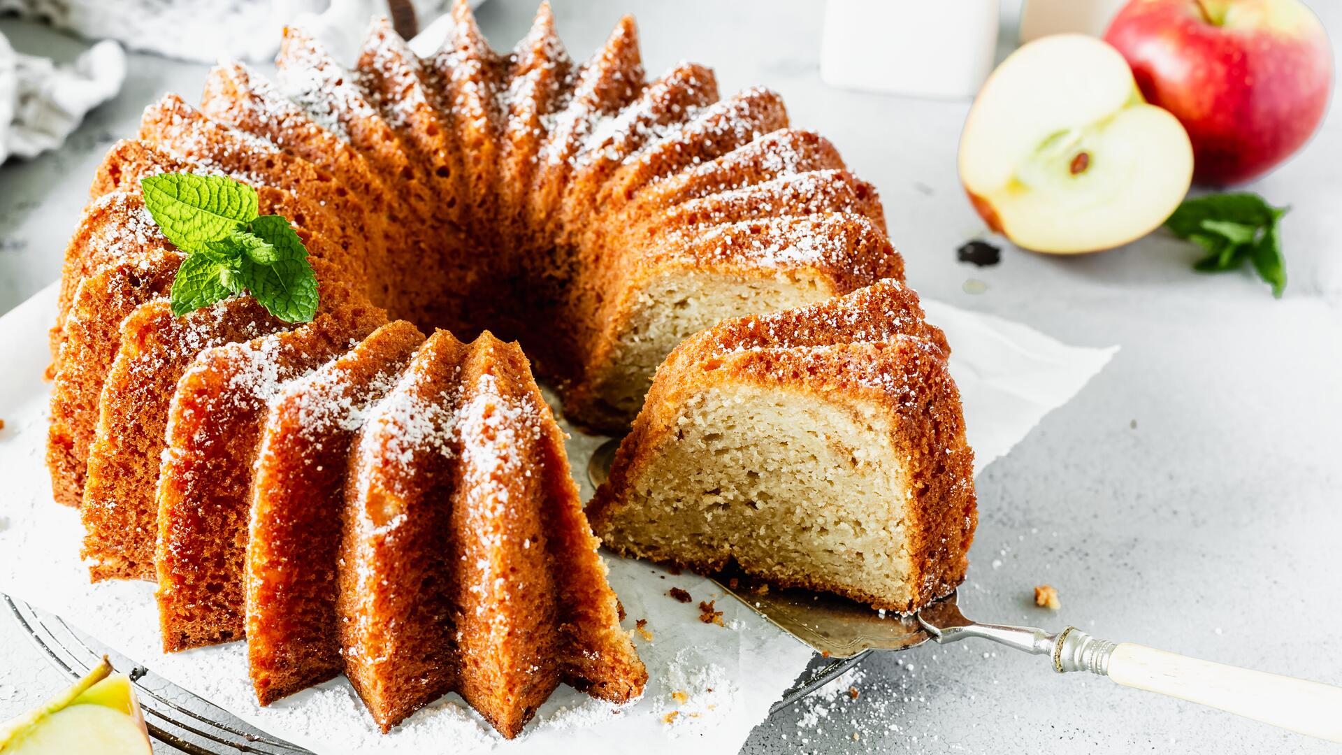 Saftiger Apfelmuskuchen so schnell im Thermomix® | mein ZauberTopf-Club