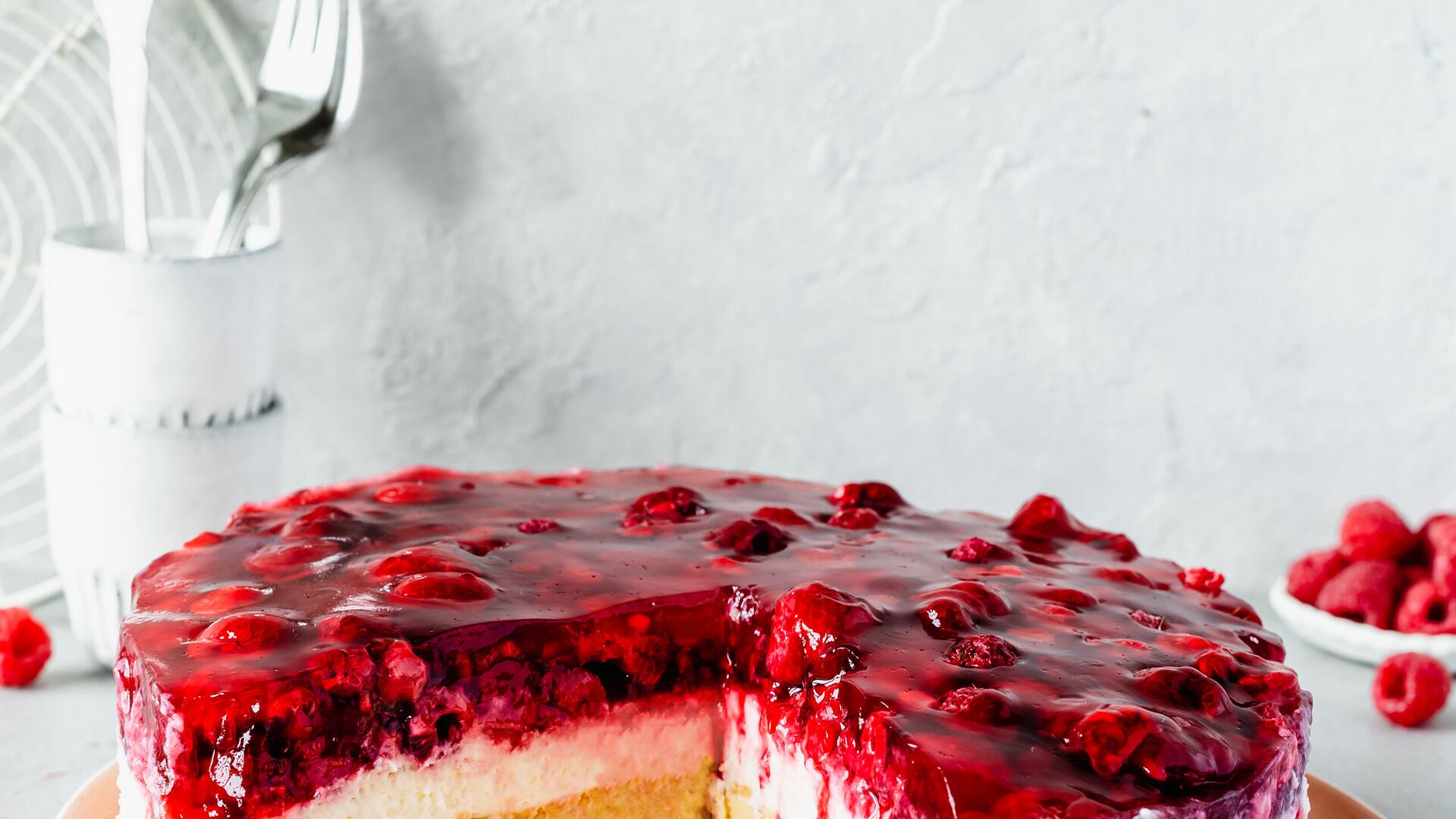 Himbeer-Joghurt-Torte für den Thermomix®