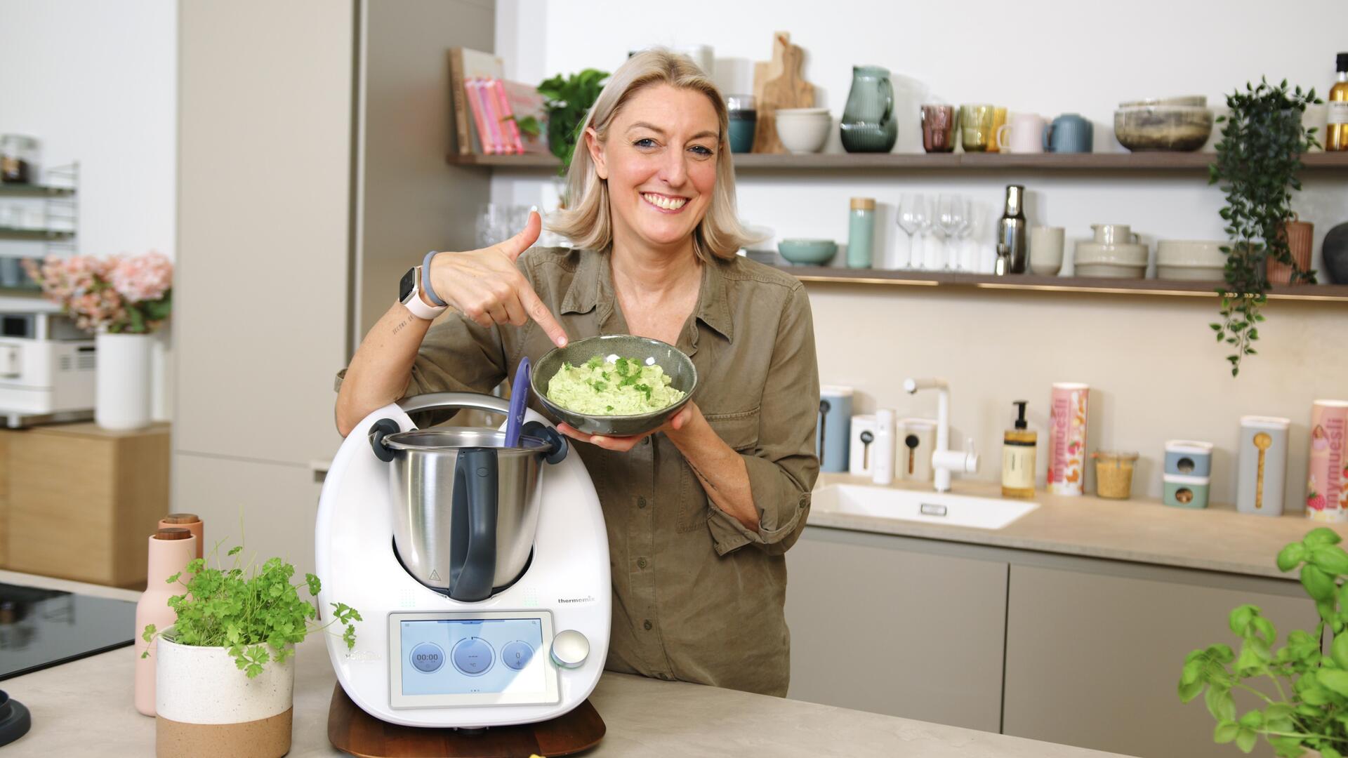 Cremiger Avocado-Feta-Dip für den Thermomix®