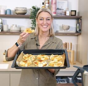 Schnelle Blätterteig-Taschen mit Feta 🤤✨
