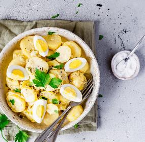😍😍 Der BESTE Kartoffelsalat mit selbstgemachter Mayonnaise im Thermomix®: Garantiert wie bei Oma! 👵🏼