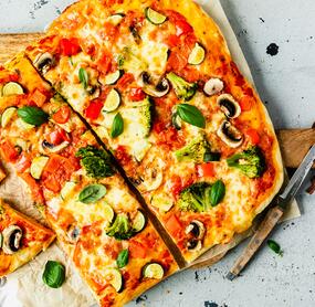 Knusprige Pizza wie in Italien 😍 🍕