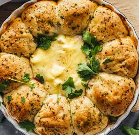 😍🥳 Der einfachste Party-Brotkranz