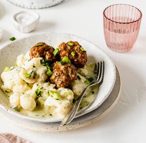 😍 Dieses Thermomix® Familienessen lieben alle! Frikadellen mit Blumenkohl