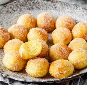 😍 Quarkbällchen aus dem Ofen – ganz ohne Fett!