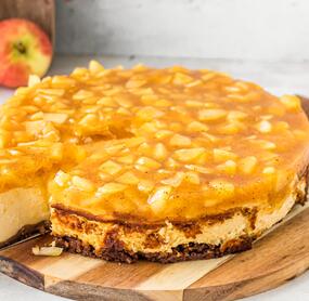  Apfelkuchen oder Biscoff-Cheesecake? Dieser Kuchen kann beides!