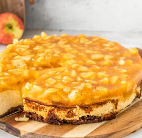 Apfelkuchen oder Biscoff-Cheesecake? Dieser Kuchen kann beides!