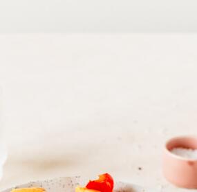 🍗🫑😋 Hähnchenwürfel mit Paprika-Schmand-Soße 