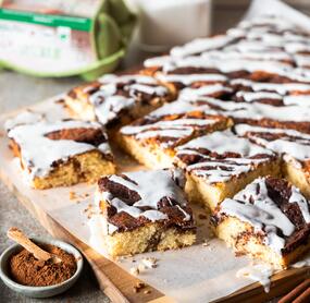 🍂🤎 Zimtschnecken Kuchen – so einfach, so saftig, so himmlisch gut!