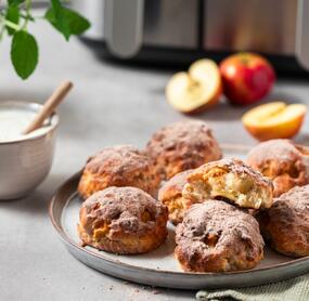 🍎😍 Die saftigsten Apfelballen aus dem Airfryer – schnell & einfach