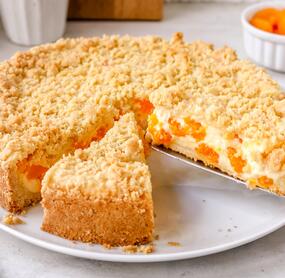 🍊 Mandarinen-Streuselkuchen mit Schmand - cremig & so super einfach