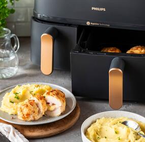 SO wird dein Cordon Bleu im Airfryer MEGA knusprig, ganz ohne Fettspritzer! 🍗