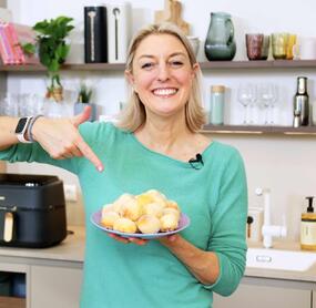 Fluffige Quarkbällchen aus dem Airfryer 😋